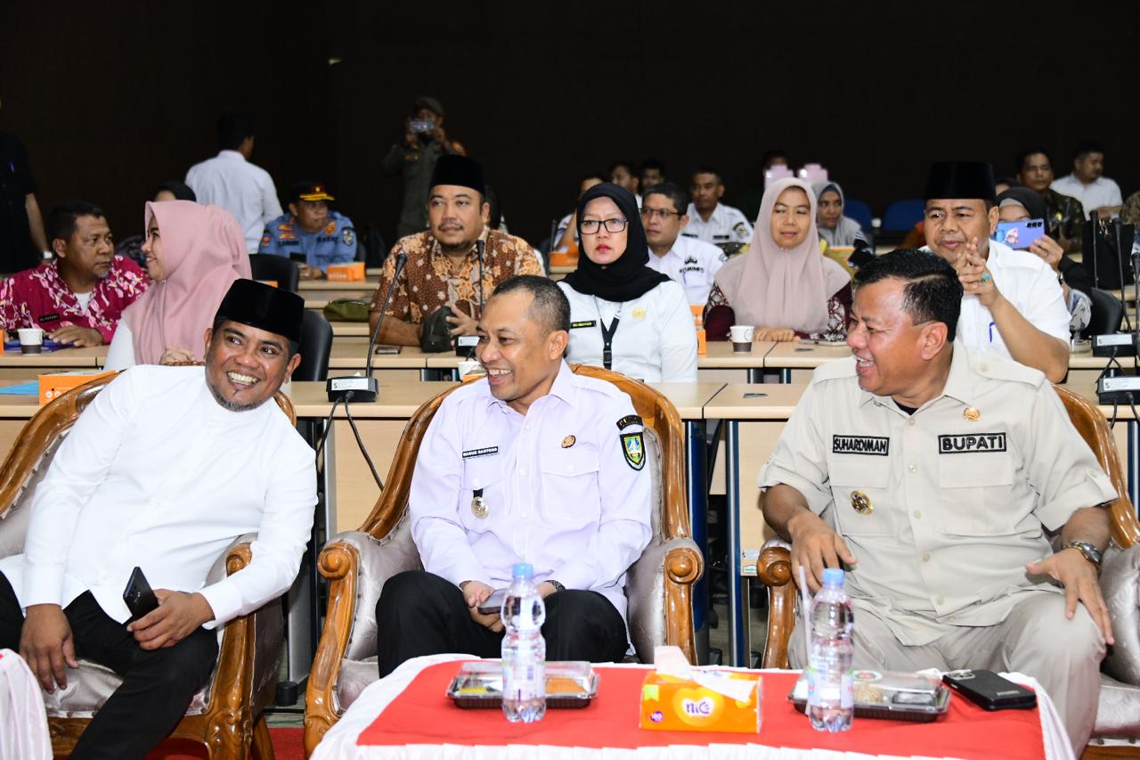 Wabup Bengkalis, Bagus Santoso hadiri tindak lanjut program BIE-D di Pelalawan (foto/Zulkarnain)